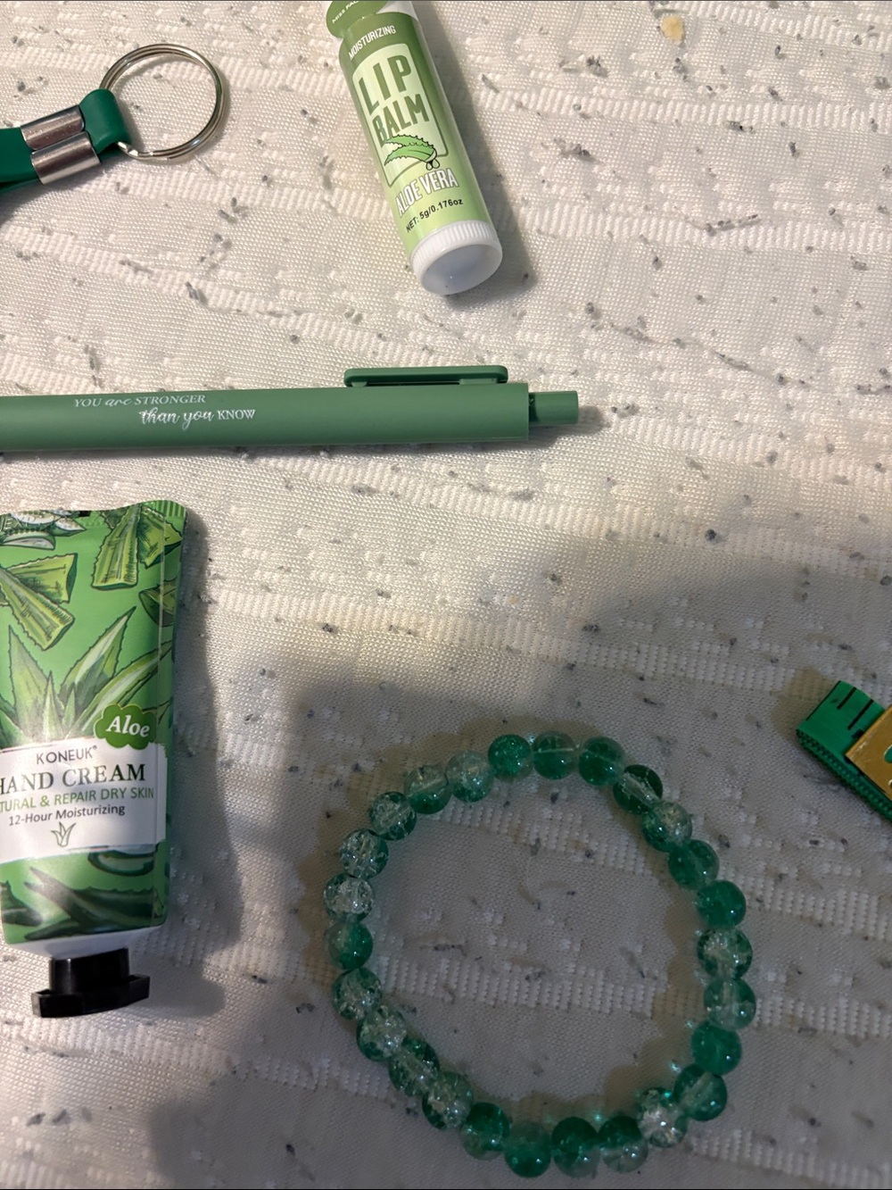 Green Inspirational Gift Set with Tumbler, Journal & Accessories - Picture 5 of 15
